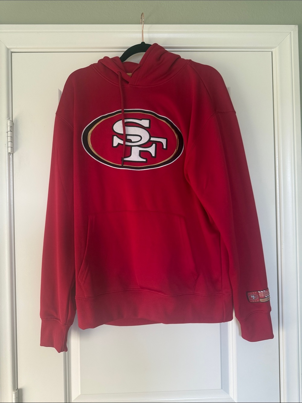 San Francisco 49ers Red Pullover Hoodie
